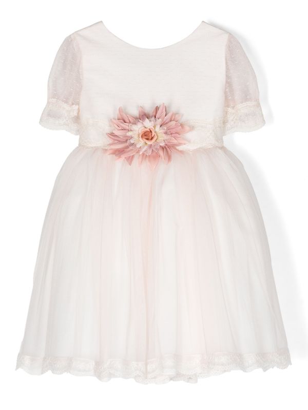 Vestido corto en tono rosa claro para eventos sociales - 582421 - marca Amaya