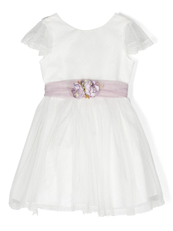 Vestido corto blanco para eventos sociales - 582411 - marca Amaya