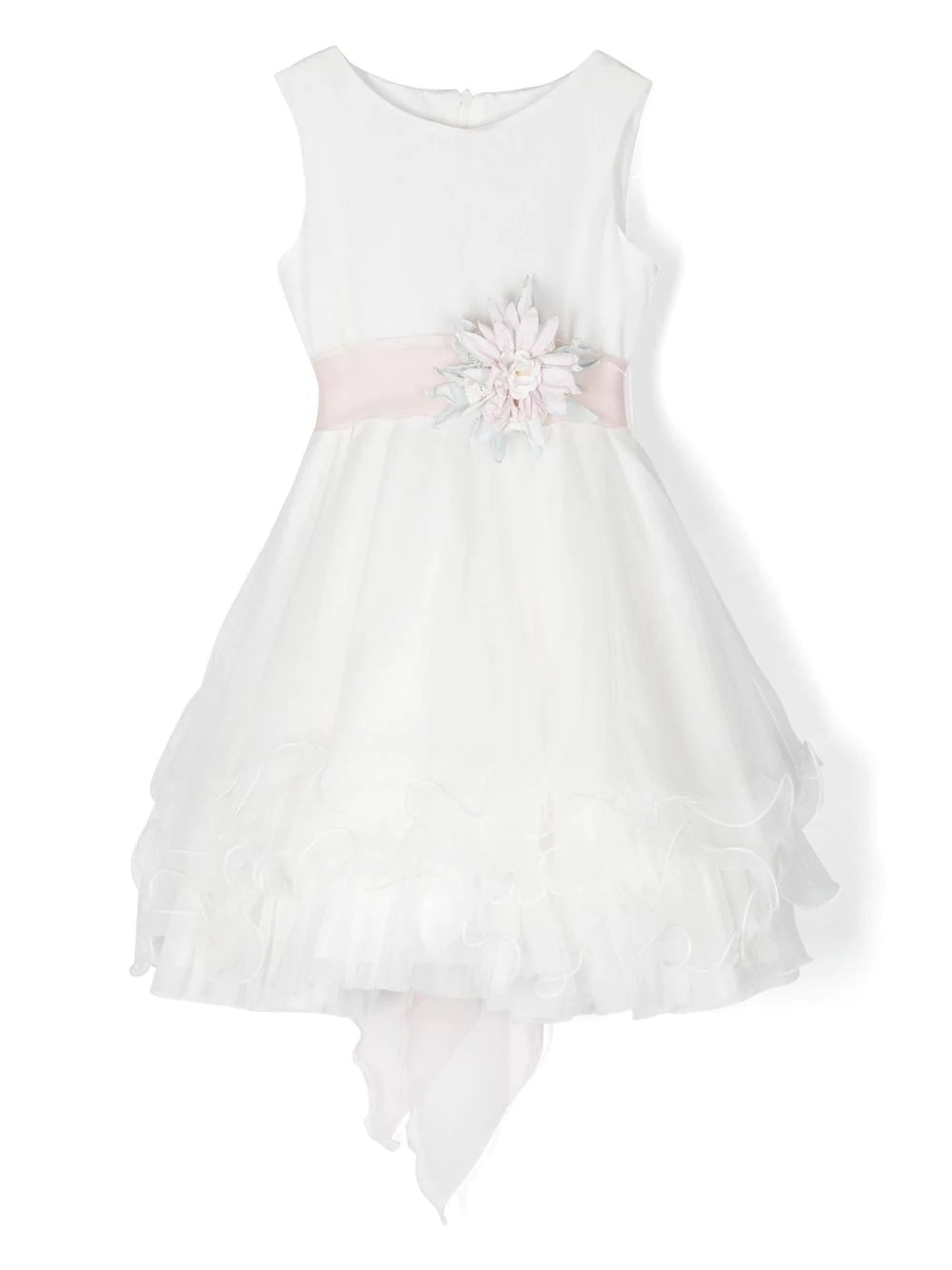 Vestido corto blanco para eventos sociales - 617 - marca Mimilú