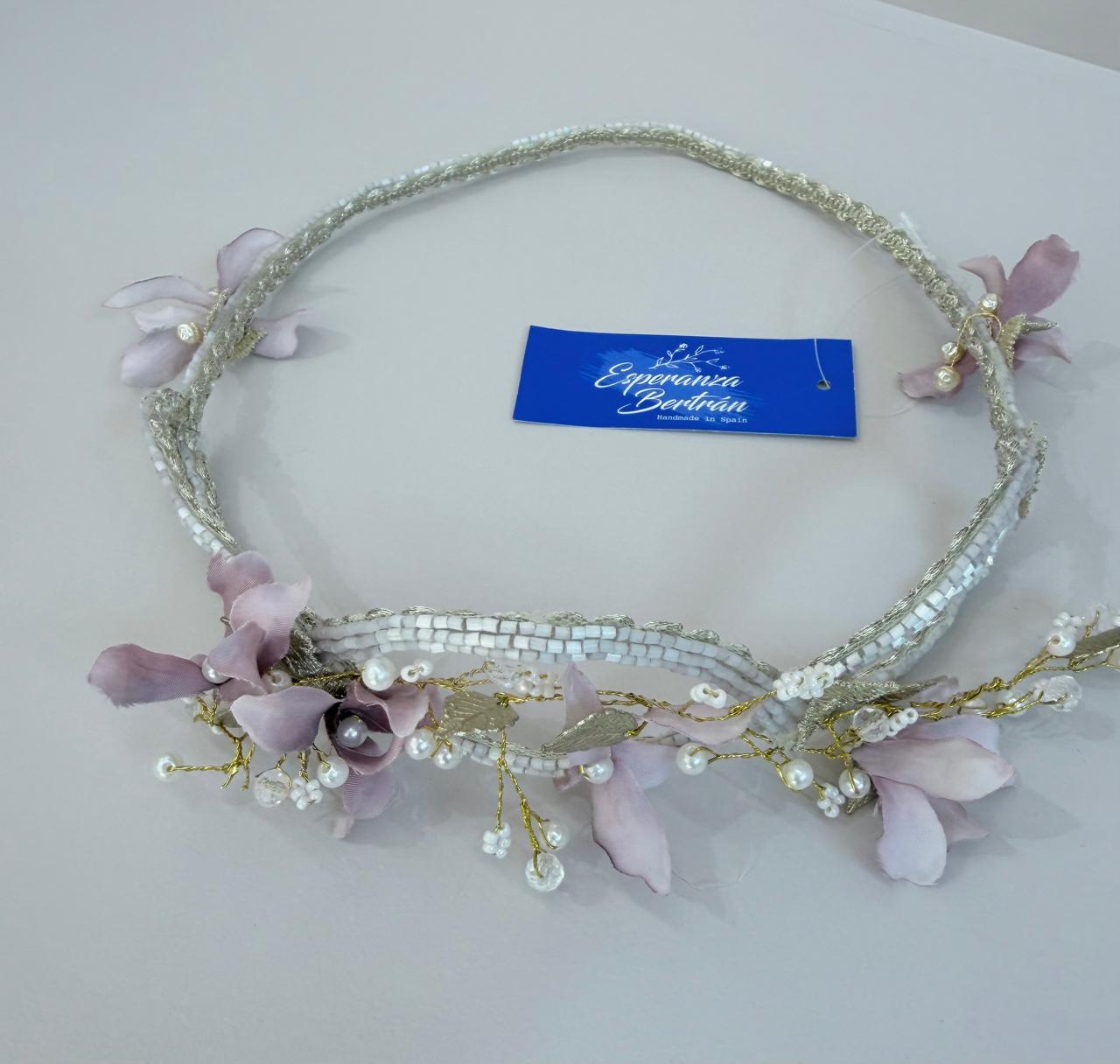 Corona CO-2159 ROSA CLARO - marca Esperanza Bertrán