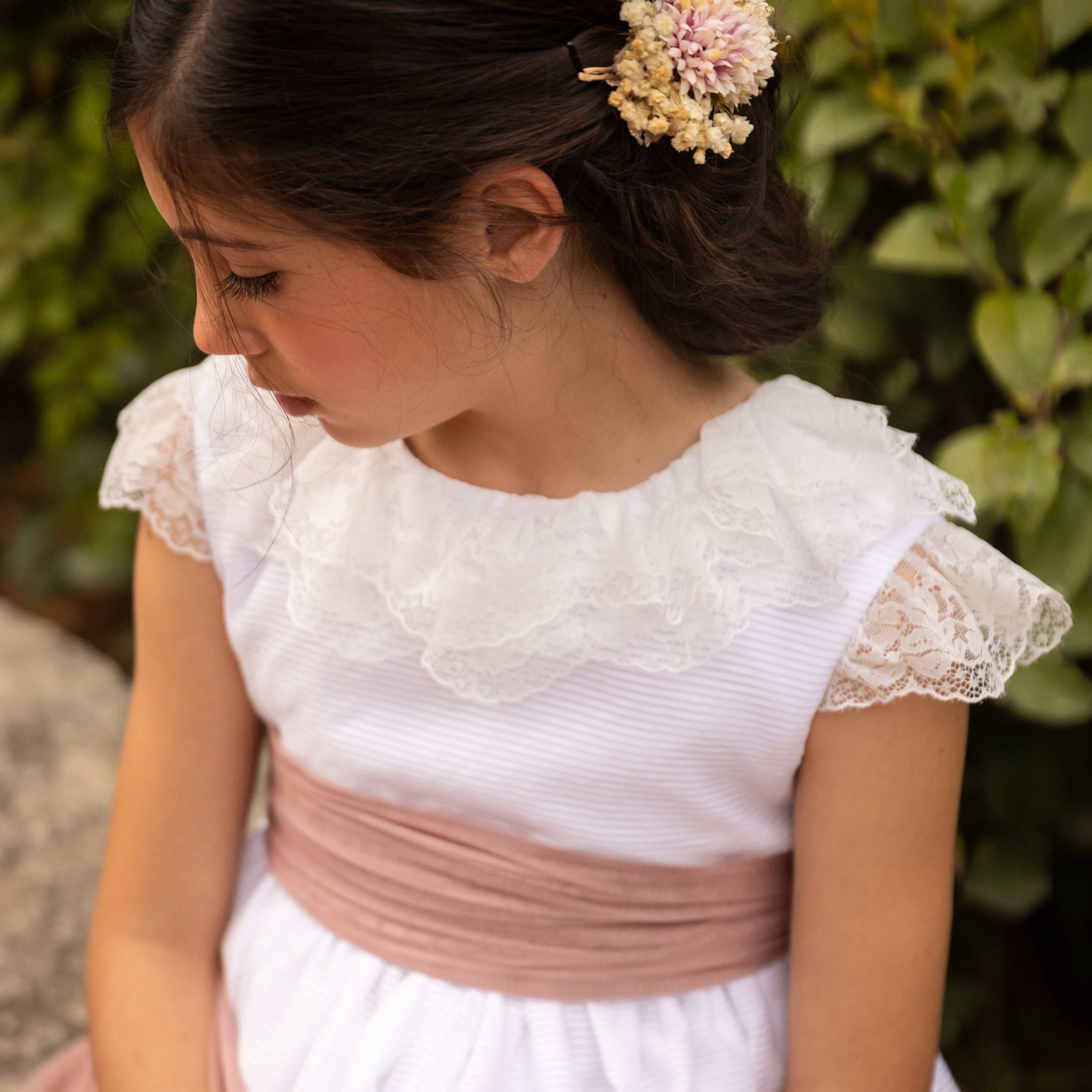 Vestido largo de comunión ISABELA - marca Un Vestido Para Ti